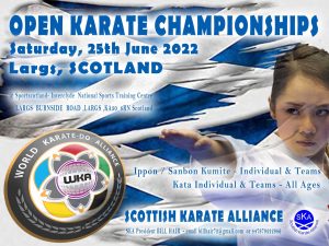 Open Karate Championships @ Sportscotland-Inverclyde National Sports Training Centre