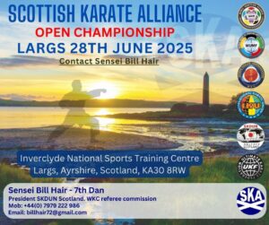 Scottish Karate Alliance Open Championship @ Inverclyde National Sports Training Centre